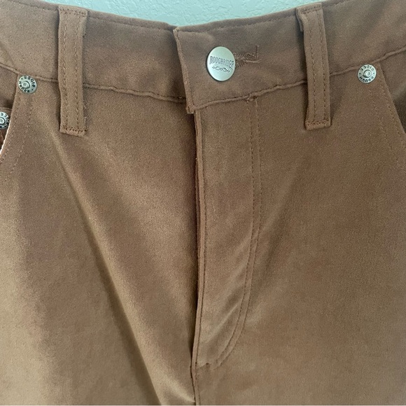 Vintage Women's Roughrider by Circle T Tan Maxi Skirt Size 5/6 - Picture 4 of 11